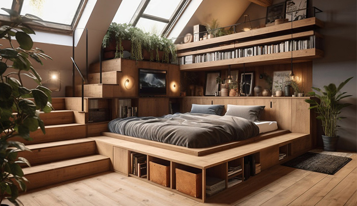 Elegant Bed Frames with Plywood: A Design Gallery - CenturyPly