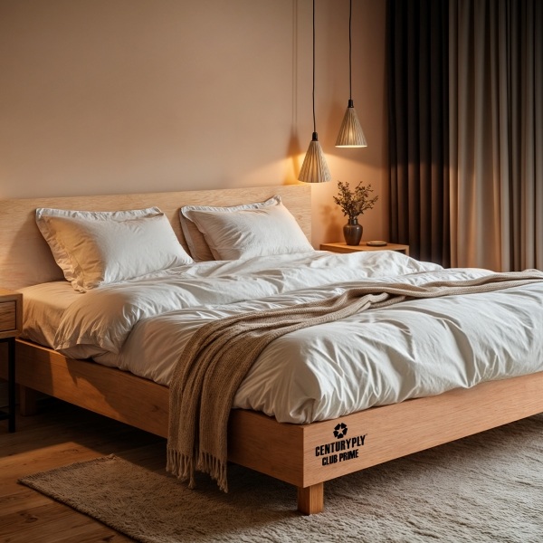 Bed With Club Prime Plywood
