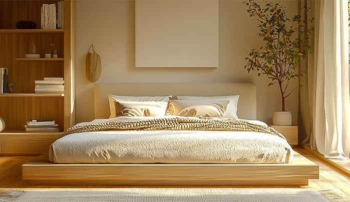 Modern Veneer bed- CenturyPly