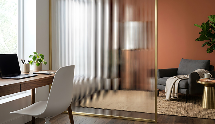 Space-Saving Louver Dividers - Stylish Louver Wall Design Ideas
