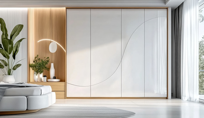 Scandinavian Subtleties - Stylish Sunmica Designs for Wardrobe