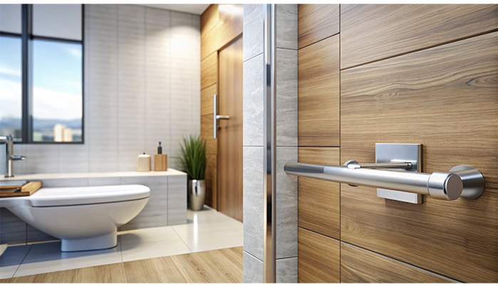 Pocket Door-Bathroom Door Designs
