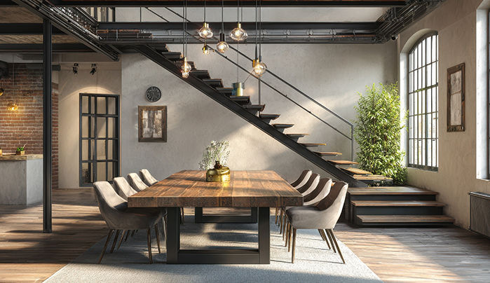Modern Industrial Vibes-Simple Bedroom Design Ideas
