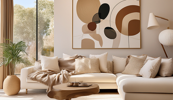  Layered Textures-Simple Bedroom Design Ideas

