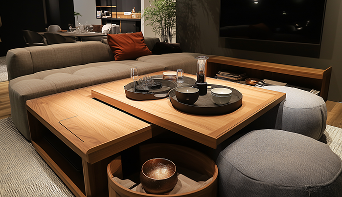 Hidden Storage in Seating-Creative Small Dining Room Designs