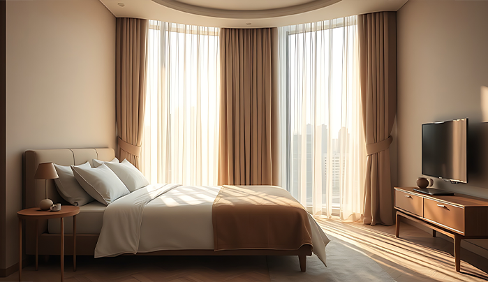 Modern plywood bed- CenturyPly