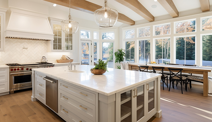 Modern laminate kitchen island - CenturyPly><br>
<h2 id=