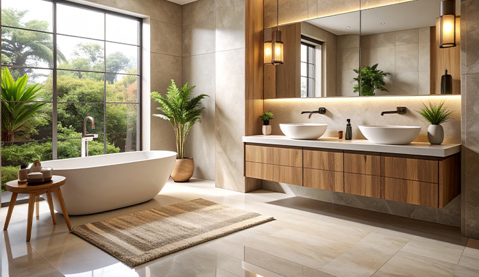 Plywood bathroom vanity - CenturyPly