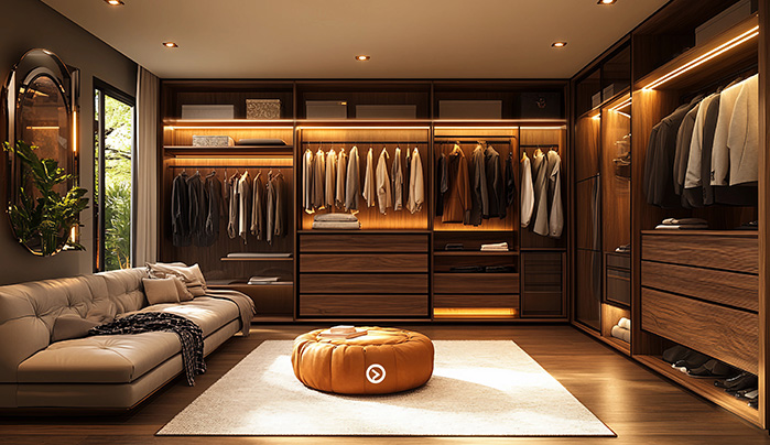 Designer plywood wardrobes- CenturyPly