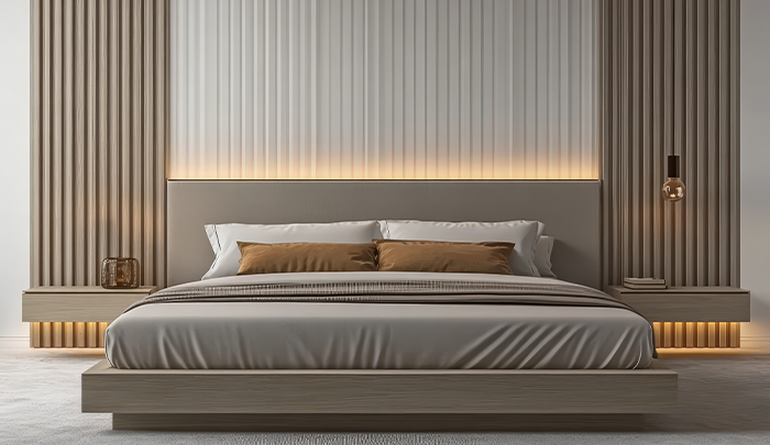 BWP modern bed - CenturyPly