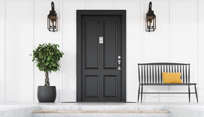 Minimal Flush Door - Trendy Door Designs