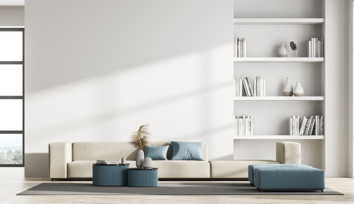 Bookshelf Living Room Divider Designs - Living Room Divider Ideas