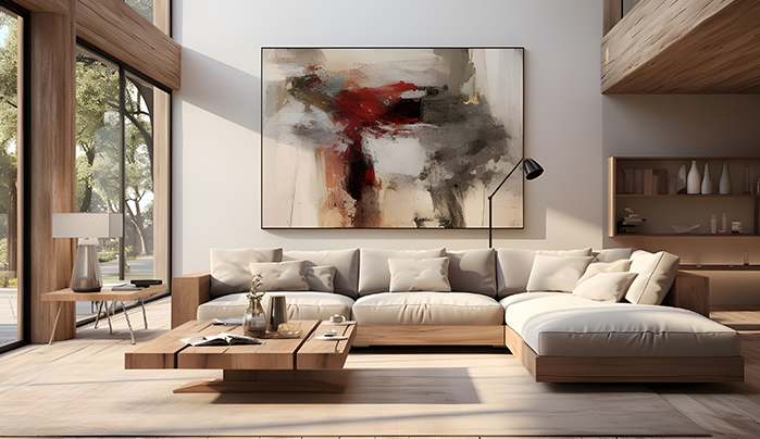 Modular L-shaped corner - Modern Wooden Sofa Design