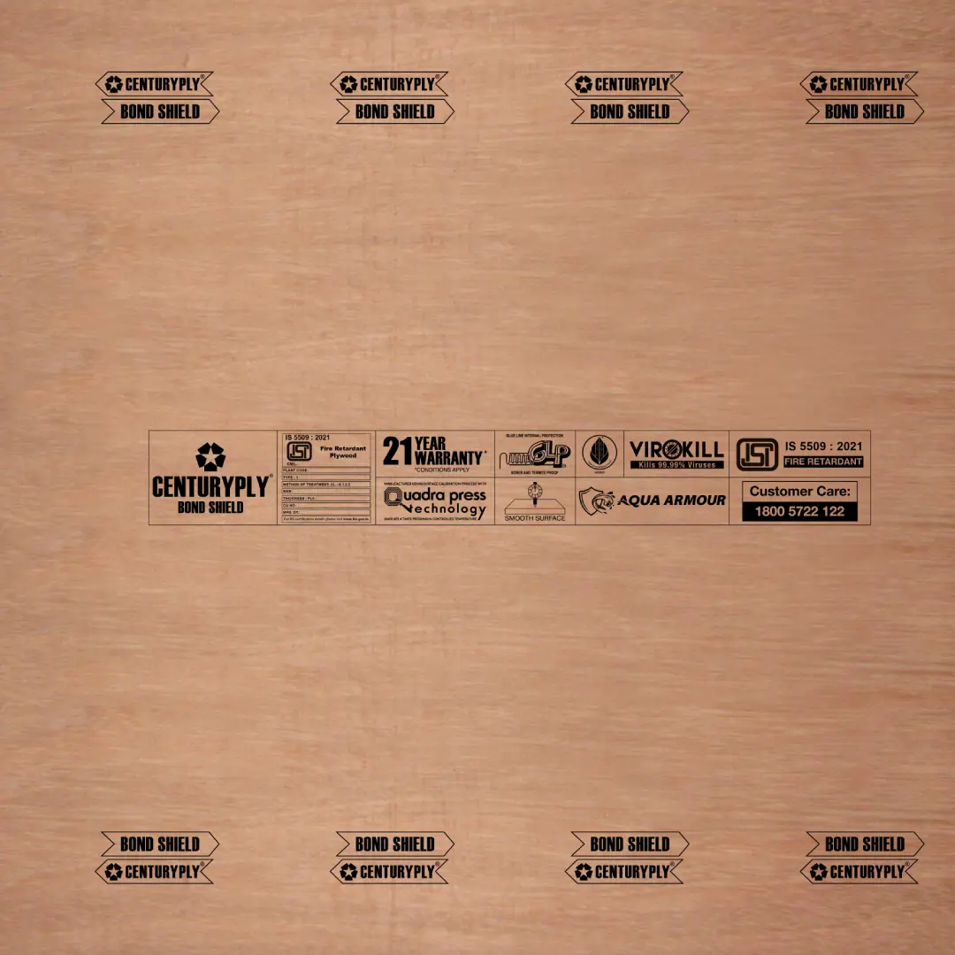 Bond Shield Plywood - CenturyPly