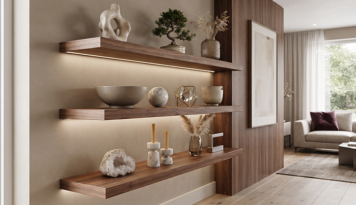 Floating Shelf for Small Rooms - CenturyPly