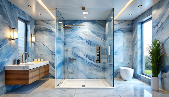 Lucida laminate for bathroom - CenturyPly