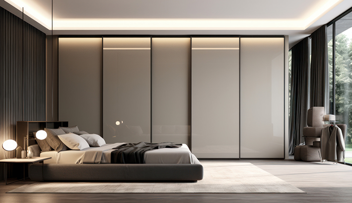 Floor-to-Ceiling Wardrobes - Smart Plywood Wardrobe Designs
