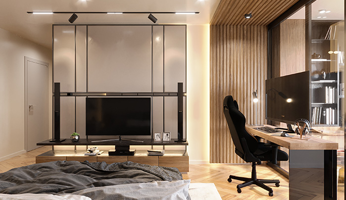 Laminate office desk - CenturyPly