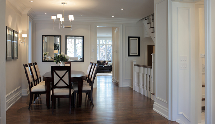 Veneer dining table - CenturyPly