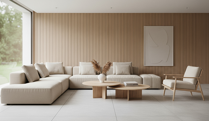 Louver panel for living room - CenturyPly