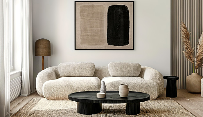 Scandinavian Wooden Sofa Design