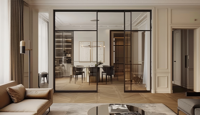 Front glass door - CenturyPly