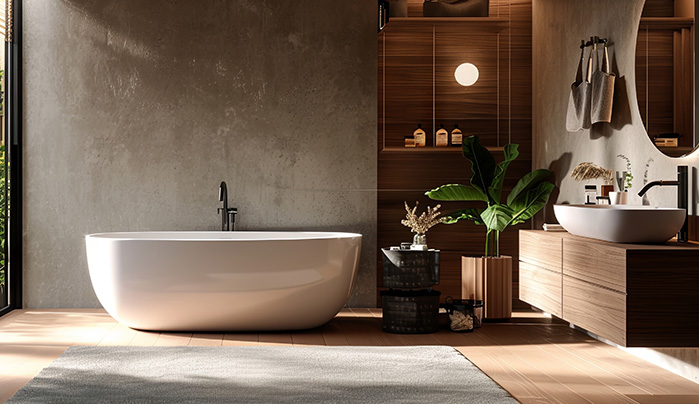 BWP plywood bathroom vanity - CeturyPly