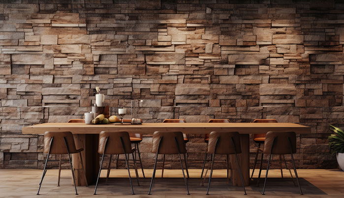 Veneer finish dining table -  CenturyPly