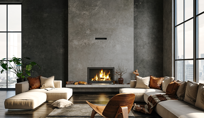 Get Dual-Tone Wall Finishes - Home Decoration Ideas