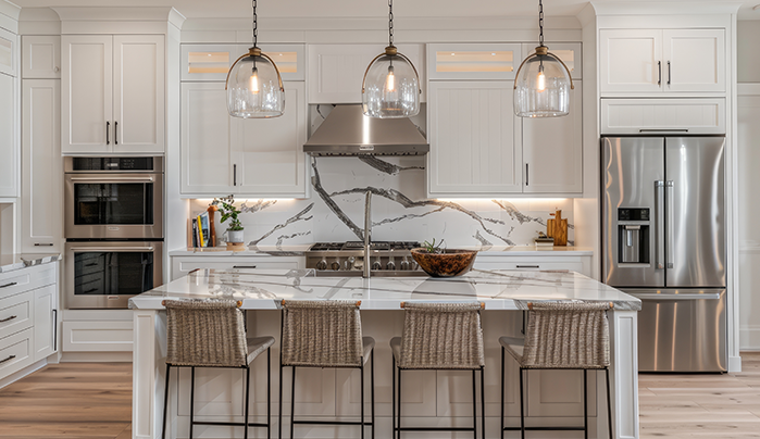 Transitional Elegance-Elegant Kitchen Design Styles