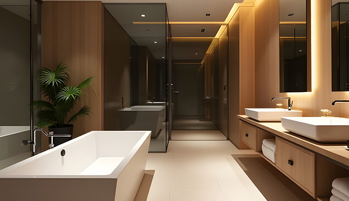 WPC bathroom vanity - CenturyPly