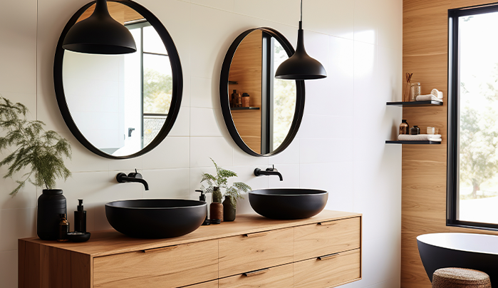 Wooden bathroom vanity laminate - CenturyPly