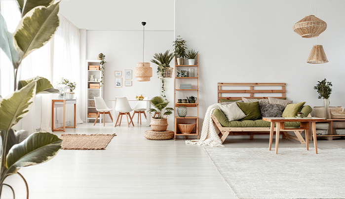 Plywood furniture for living room