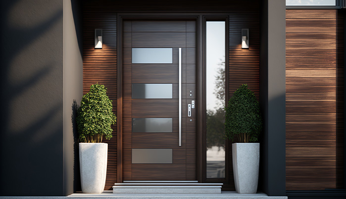 Modern flush door -CenturyPly