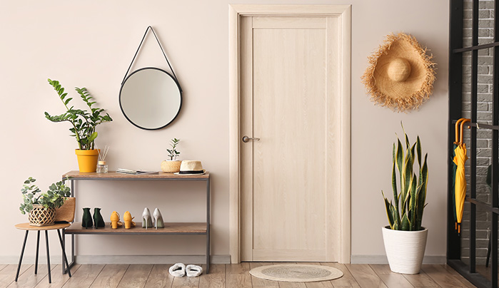 Laminated WPC door - CenturyPly