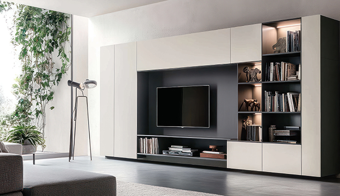 Modern Plywood TV unit - CenturyPly