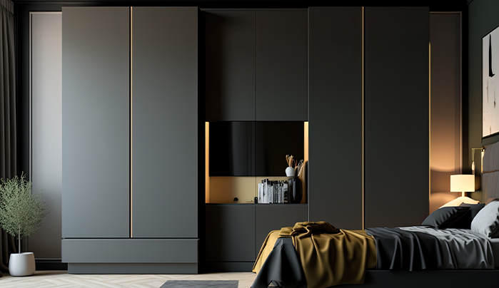 Handleless Seamless Wardrobe Design