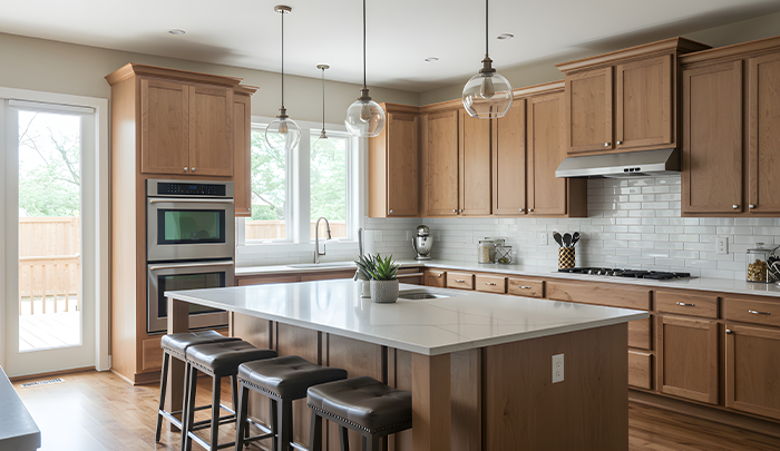 Modern plywood kitchen - CenturyPly