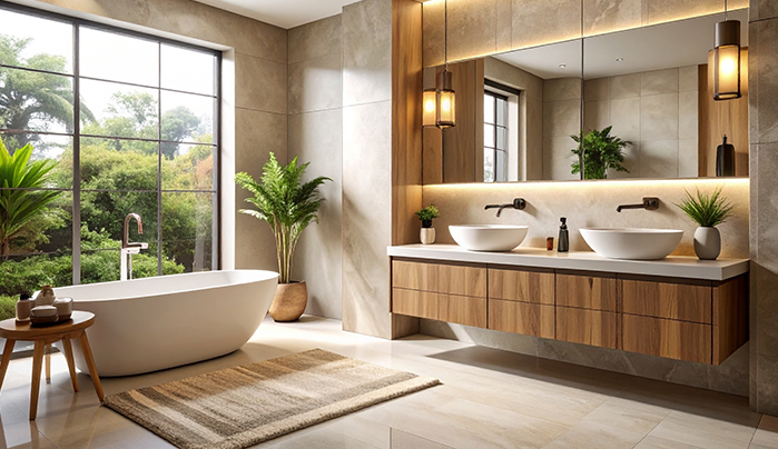 Plywood bathroom vanity - CenturyPly