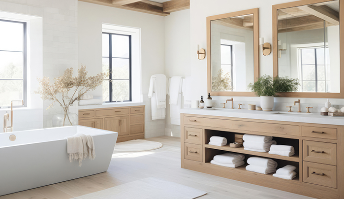 Plywood vanity - CenturyPly