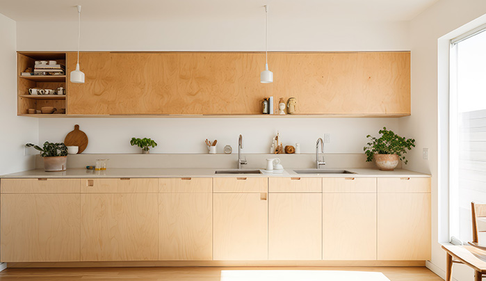 HDHMR or Plywood for Kitchen Cabinets - CenturyPly