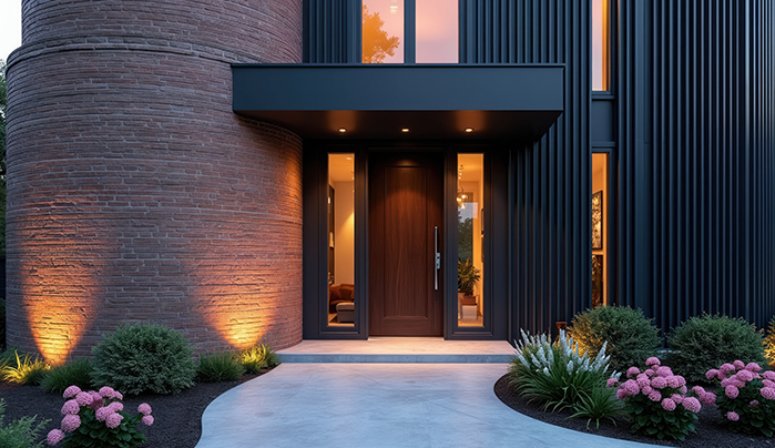 Contemporary Exterior Louver Facades - Stylish Louver Wall Design Ideas