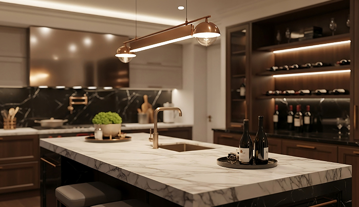 Laminate kitchen island table - CenturyPly