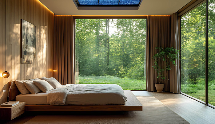 Biophilic-Inspired - Wooden Sofa Design