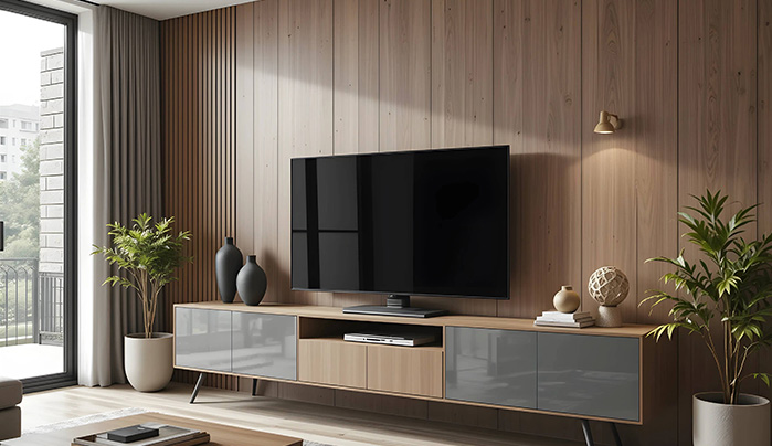 Hidden Storage TV Units - CenturyPly