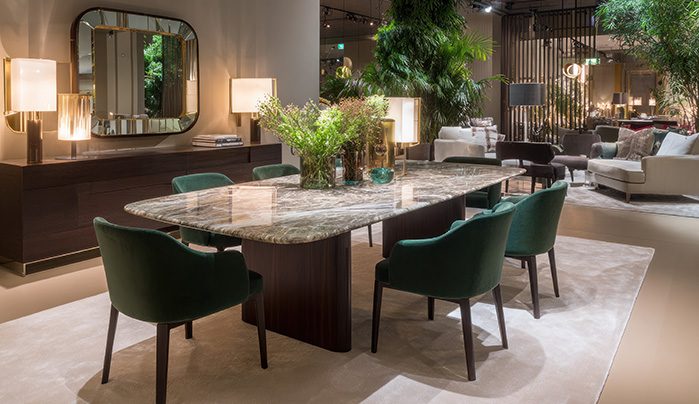 Mirror Illusions-Creative Small Dining Room Designs