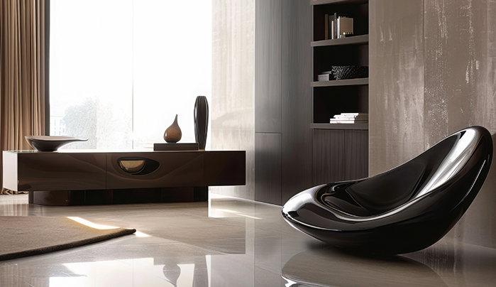 Glossy laminate furniture - CenturyPly
