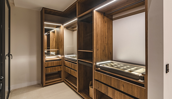 Walk-In Wardrobes - Smart Plywood Wardrobe Designs