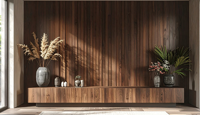 3D Geometric Panel Patterns - Wall Panelling Designs