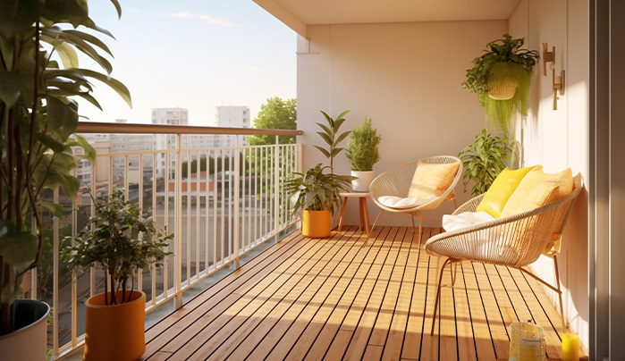 The Coffee-at-Home Corner - Balcony Design Ideas